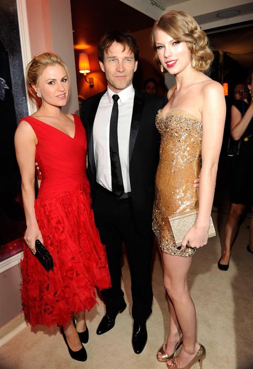 Anna Paquin attending the Vanity Fair Oscar Party in West Hollywood on February 27, 2011
