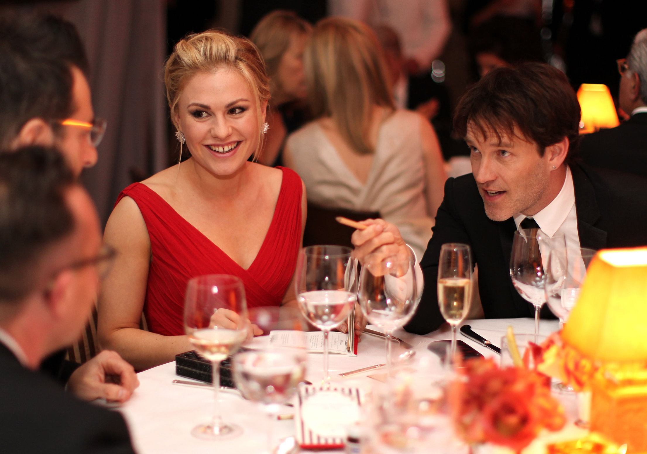 Anna Paquin attending the Vanity Fair Oscar Party in West Hollywood on February 27, 2011