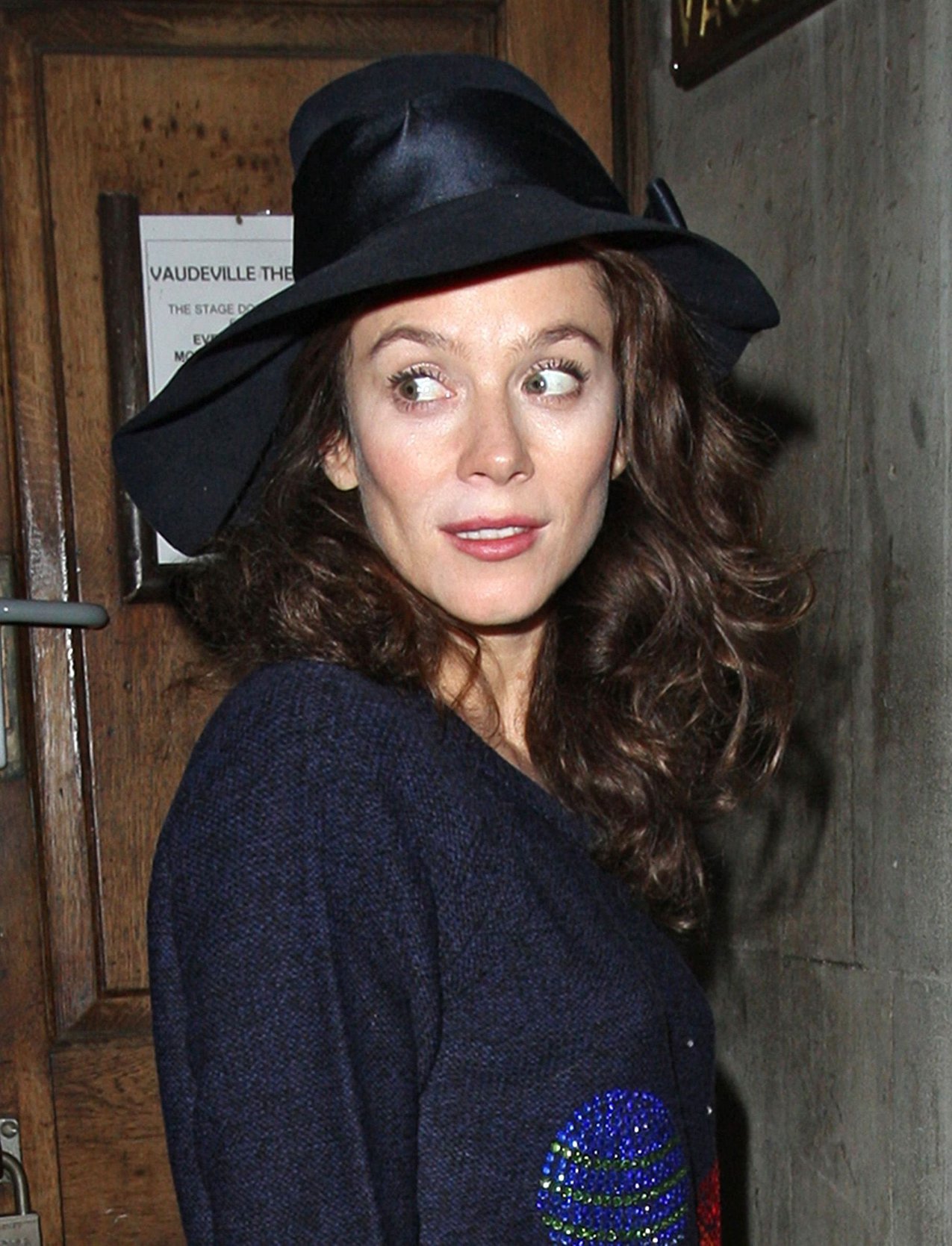 Anna Friel Vaudeville Theatre in London - November 6, 2012