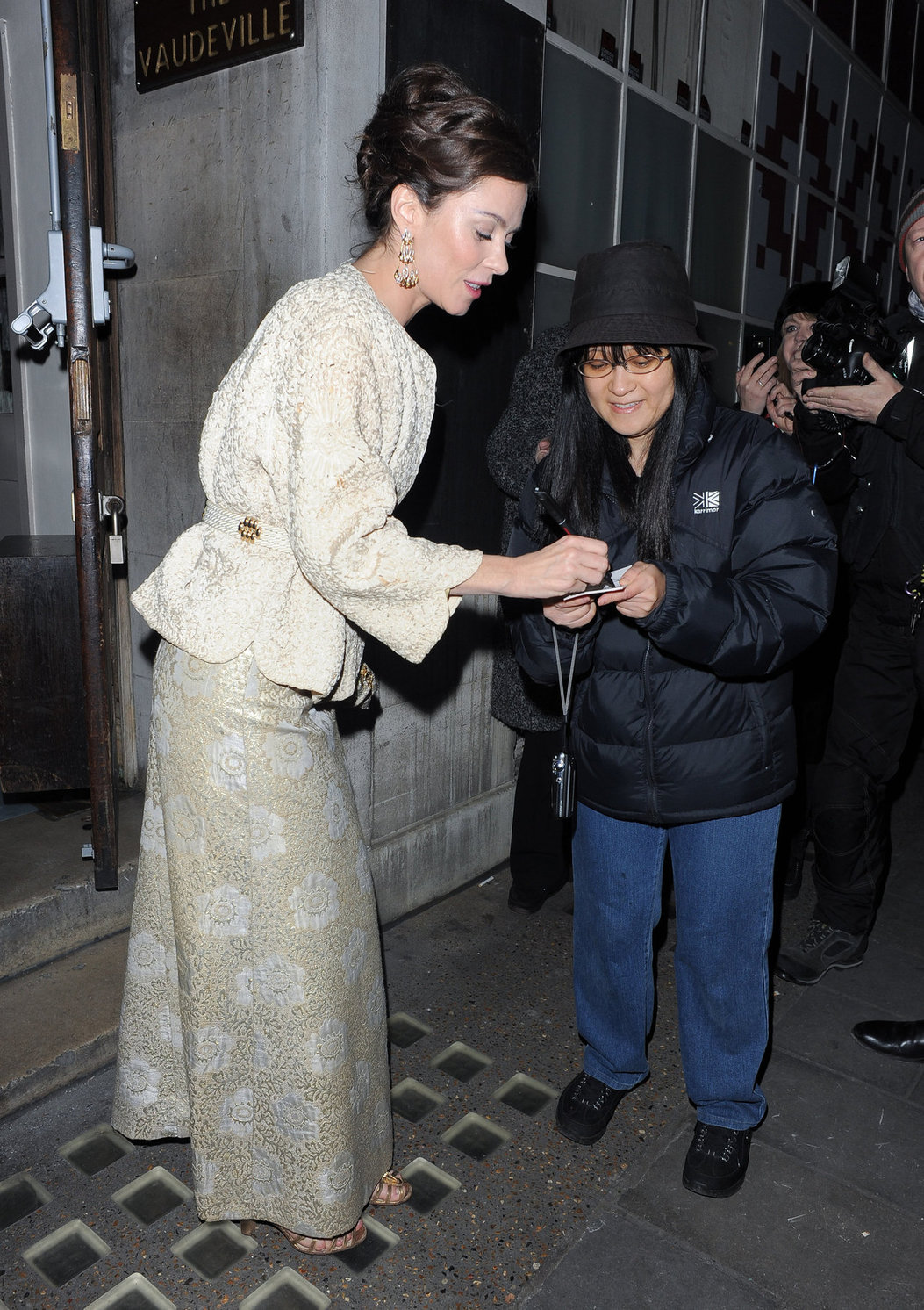 Anna Friel The Vaudeville Theatre in London - Nov 2, 2012