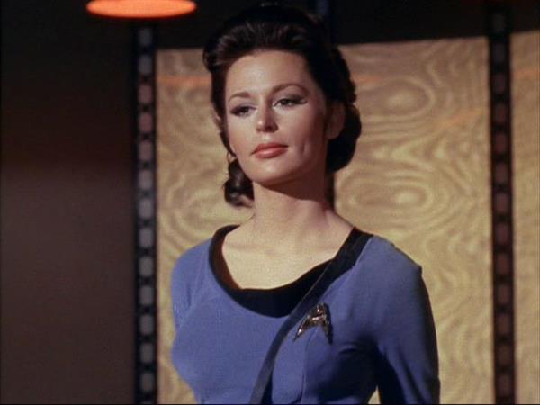 Marianna Hill was Dr. Helen Noel on the original Star Trek