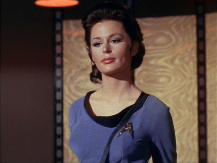 Marianna Hill was Dr. Helen Noel on the original Star Trek. 