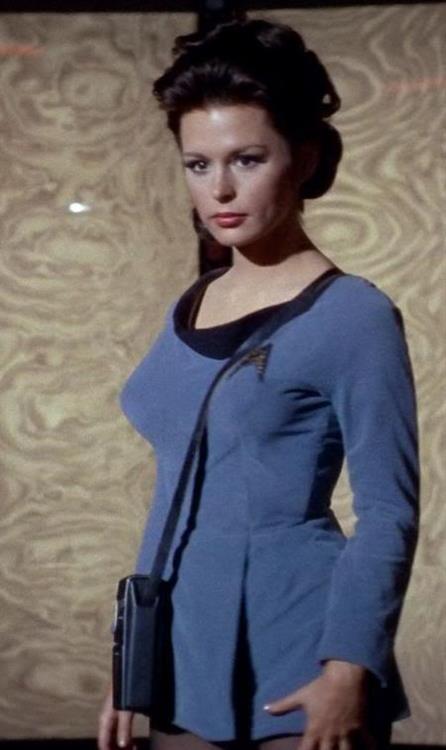 Marianna Hill was Dr. Helen Noel on the original Star Trek