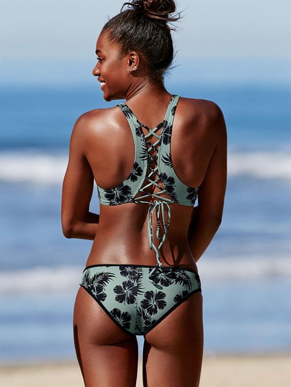 Zuri Tibby in a bikini - ass