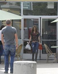 AnnaLynne McCord out for breakfast in Santa Monica 10/5/12 
