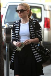 Anna Paquin at John Frieda Salon in Los Angeles on January 18, 2012