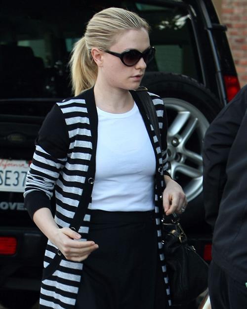 Anna Paquin at John Frieda Salon in Los Angeles on January 18, 2012