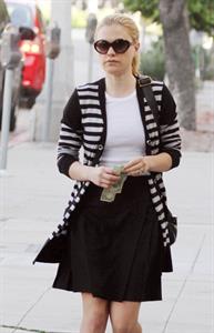 Anna Paquin at John Frieda Salon in Los Angeles on January 18, 2012