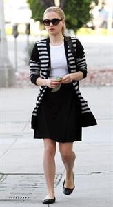 Anna Paquin at John Frieda Salon in Los Angeles on January 18, 2012