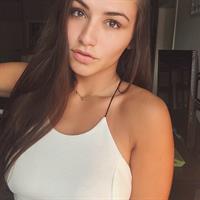 Katrina Leeanne taking a selfie