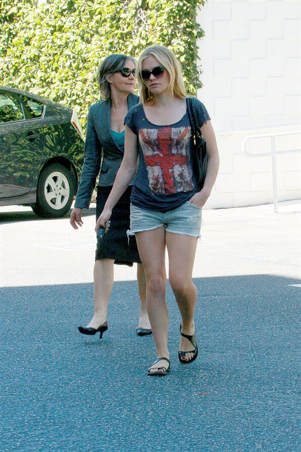 Anna Paquin at Fred Segal in Santa Monica on August 23, 2010 