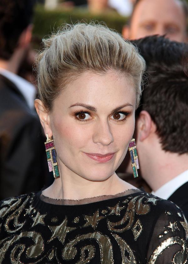 Anna Paquin 20th annual Elton John AIDS Foundation party on February 26, 2012