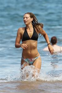 Anna Torv in the water in Hawaii on June 21, 2012