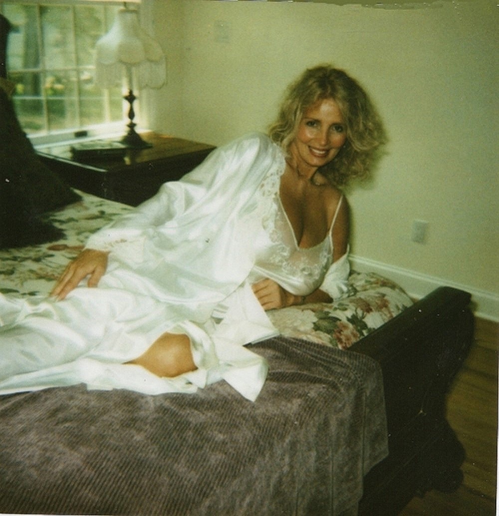 Janet Lupo in lingerie