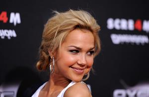 Arielle Kebbel attends the Scream 4 premiere at Grauman's Chinese Theatre in Hollywood on April 11, 2011 