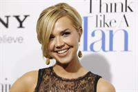 Arielle Kebbel attends the Think Like a Man premiere in Los Angeles on Feb 9, 2012