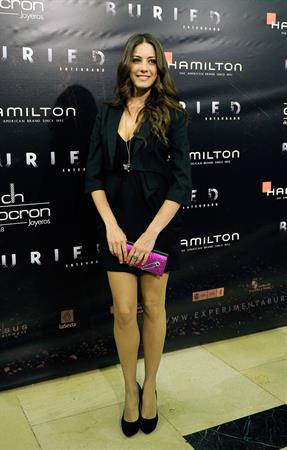 Aroa Gimeno attends the Buried premiere in Madrid on Sept 27, 2010 