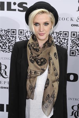 Ashlee Simpson at the Rock Republic for Kohl's fashion show on February 10, 2012