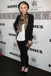 Ashlee Simpson at the Rock Republic for Kohl's fashion show on February 10, 2012
