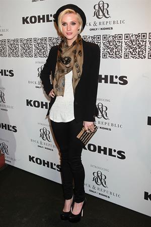 Ashlee Simpson at the Rock Republic for Kohl's fashion show on February 10, 2012