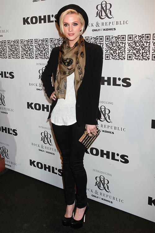 Ashlee Simpson at the Rock Republic for Kohl's fashion show on February 10, 2012