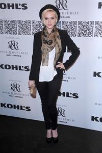 Ashlee Simpson at the Rock Republic for Kohl's fashion show on February 10, 2012