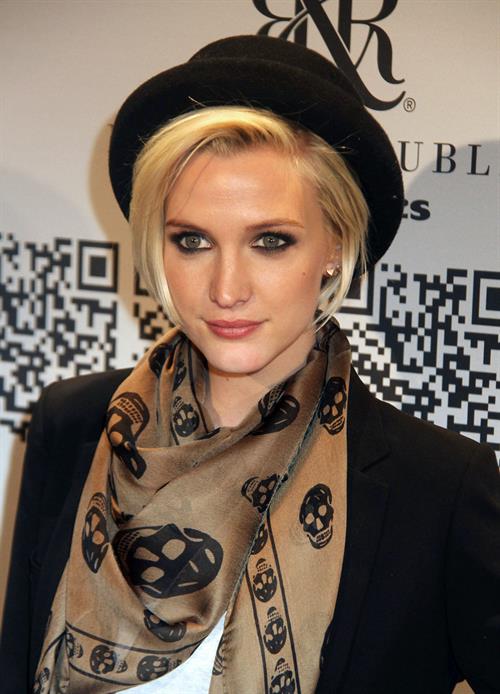 Ashlee Simpson at the Rock Republic for Kohl's fashion show on February 10, 2012