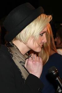 Ashlee Simpson at the Rock Republic for Kohl's fashion show on February 10, 2012