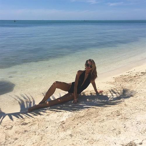 Aleksandra Nikolic in a bikini