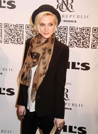 Ashlee Simpson at the Rock Republic for Kohl's fashion show on February 10, 2012