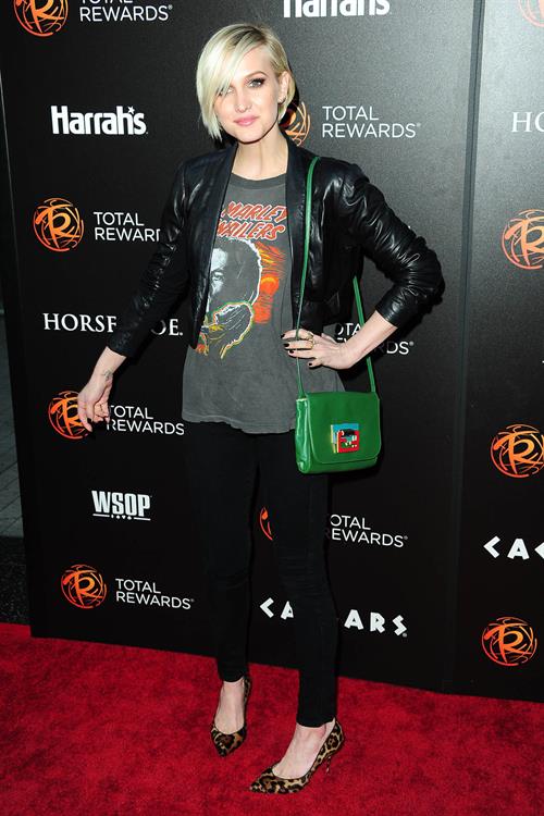 Ashlee Simpson Escape to Total Rewards Event in Hollywood Highland Center in Los Angeles on March 1, 2012