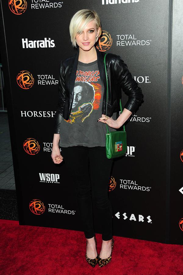 Ashlee Simpson Escape to Total Rewards Event in Hollywood Highland Center in Los Angeles on March 1, 2012