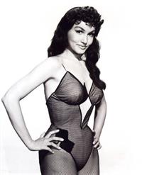 Julie Newmar in lingerie