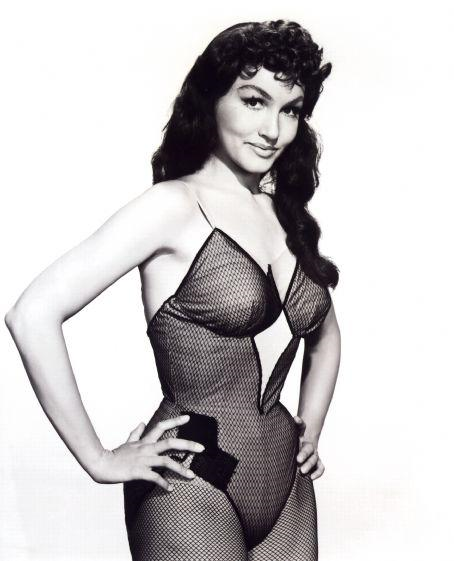 Julie Newmar in lingerie