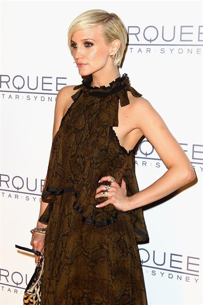 Ashlee Simpson Marquee at the Star Opening in Sydney on March 30, 2012