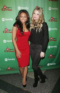 Ashley Benson 25 Days of Christmas Winter Wonderland Event on December 5, 2010