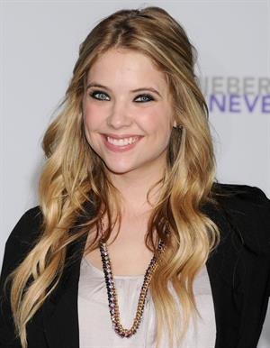 Ashley Benson Justin Bieber Never Say Never Los Angeles premiere on February 8, 2011