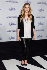 Ashley Benson Justin Bieber Never Say Never Los Angeles premiere on February 8, 2011