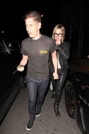Ashley Benson at Bootsy Bellows in West Hollywood 12/28/12 