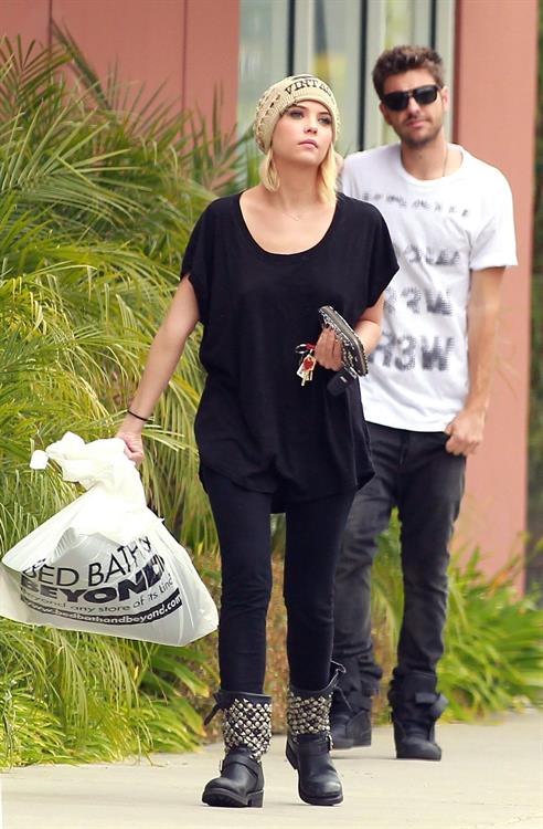 Ashley Benson at Carneys Studio City on April 24, 2012