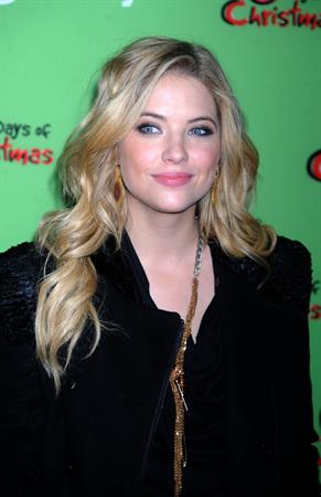 Ashley Benson ABC Family 25 days of Christmas Winter Wonderland Event on December 4, 2011