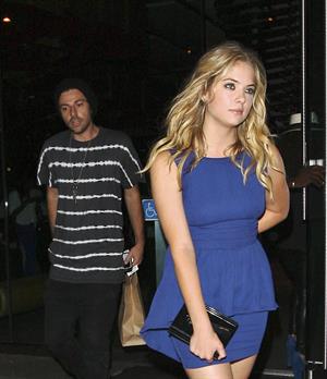 Ashley Benson Boa Restaurant in Beverly Hills on August 10, 2011