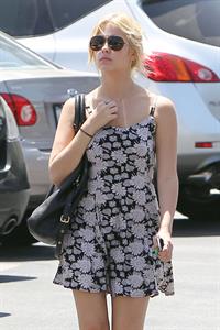 Ashley Benson arriving at Westfield Mall in Los Angeles on May 15, 2012