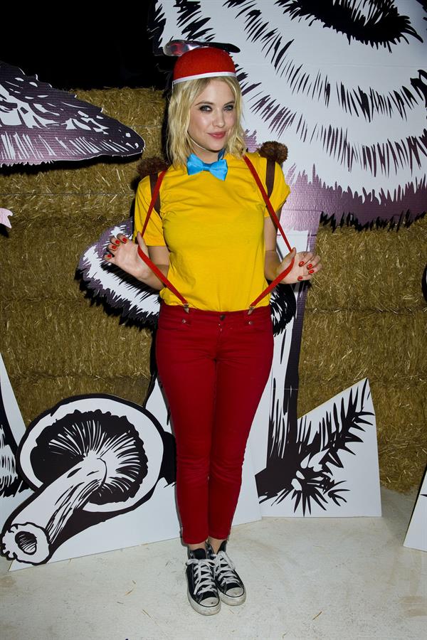 Ashley Benson 2012 Just Jared Halloween party in Hollywood 10/27/12