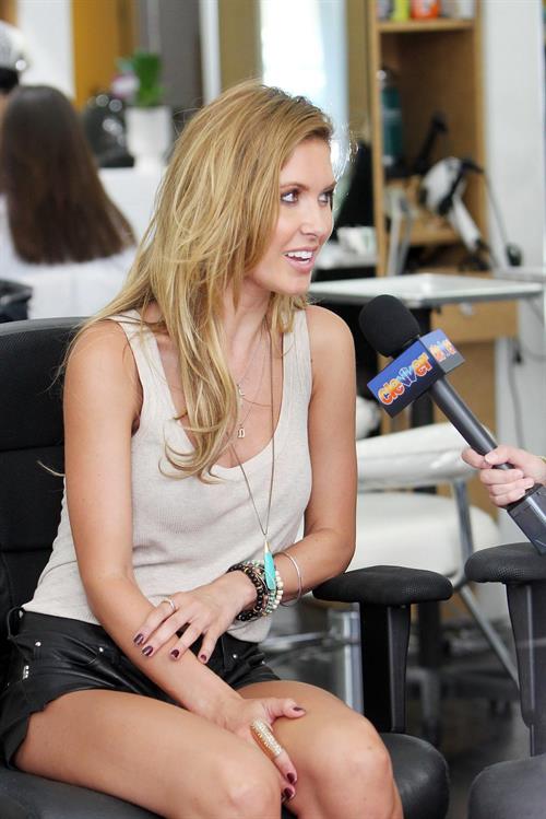 Audrina Patridge - Inside Gavert Atelier Salon in Beverly Hills August 22, 2012