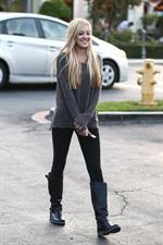 Ava Sambora leaving theater in Calabasas 10/31/12 