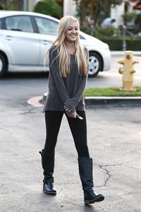 Ava Sambora leaving theater in Calabasas 10/31/12 