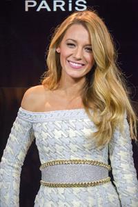 Blake Lively Announcement Of The New Egerie L'Oreal Paris: Blake Lively, Oct. 29, 2013 