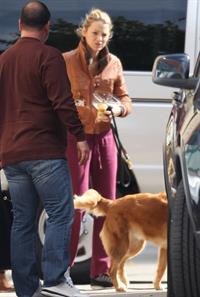 Blake Lively 'Gossip Girl' set in New York City - October 18, 2012 