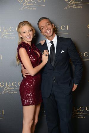 Blake Lively at Gucci Premiere Fragrance Launch in Venice, Italy September 1, 2012